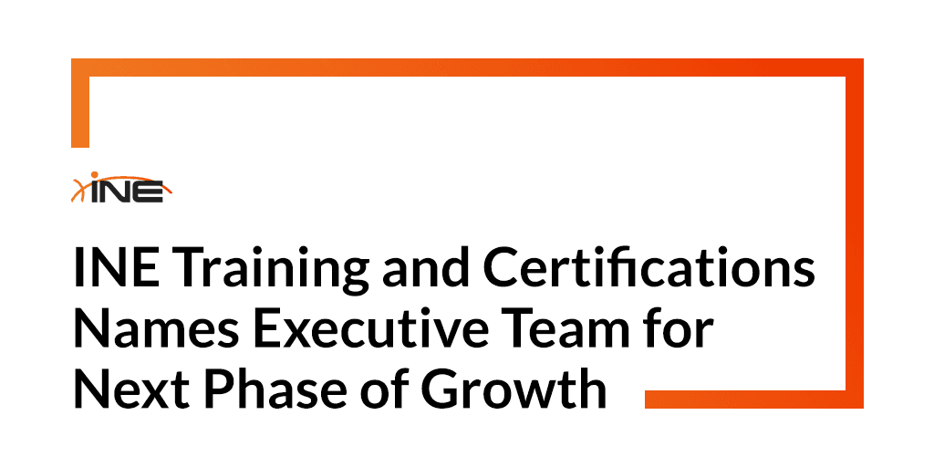 INE Announces Senior Leadership Transition