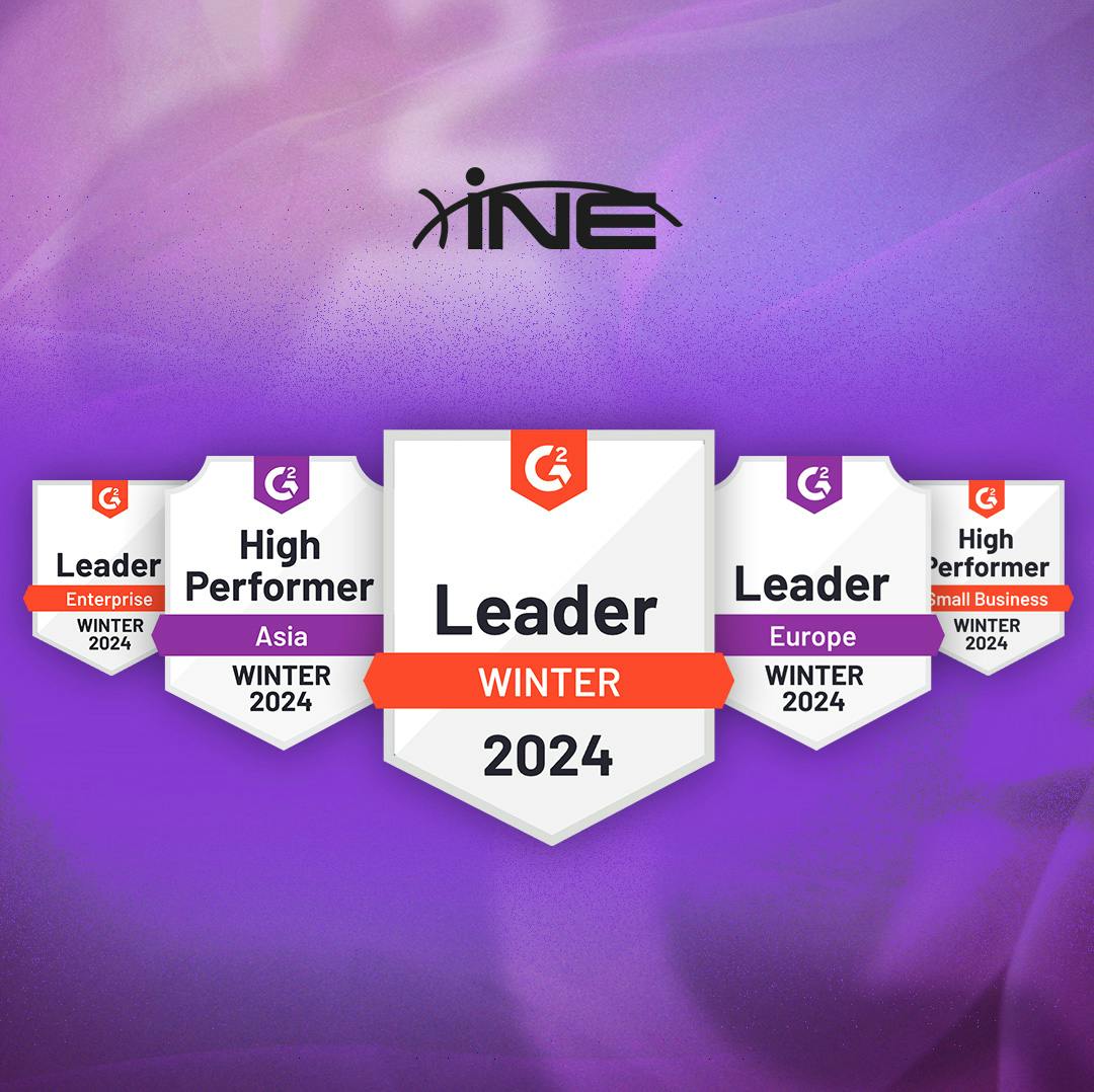 INE Wraps Up 2024 With New Awards, Recognized as Top Training Provider by G2