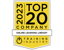 TOP 20 COMPANY ONLINE LEARNING LIBRARY 2023 - TRAINING INDUSTRY