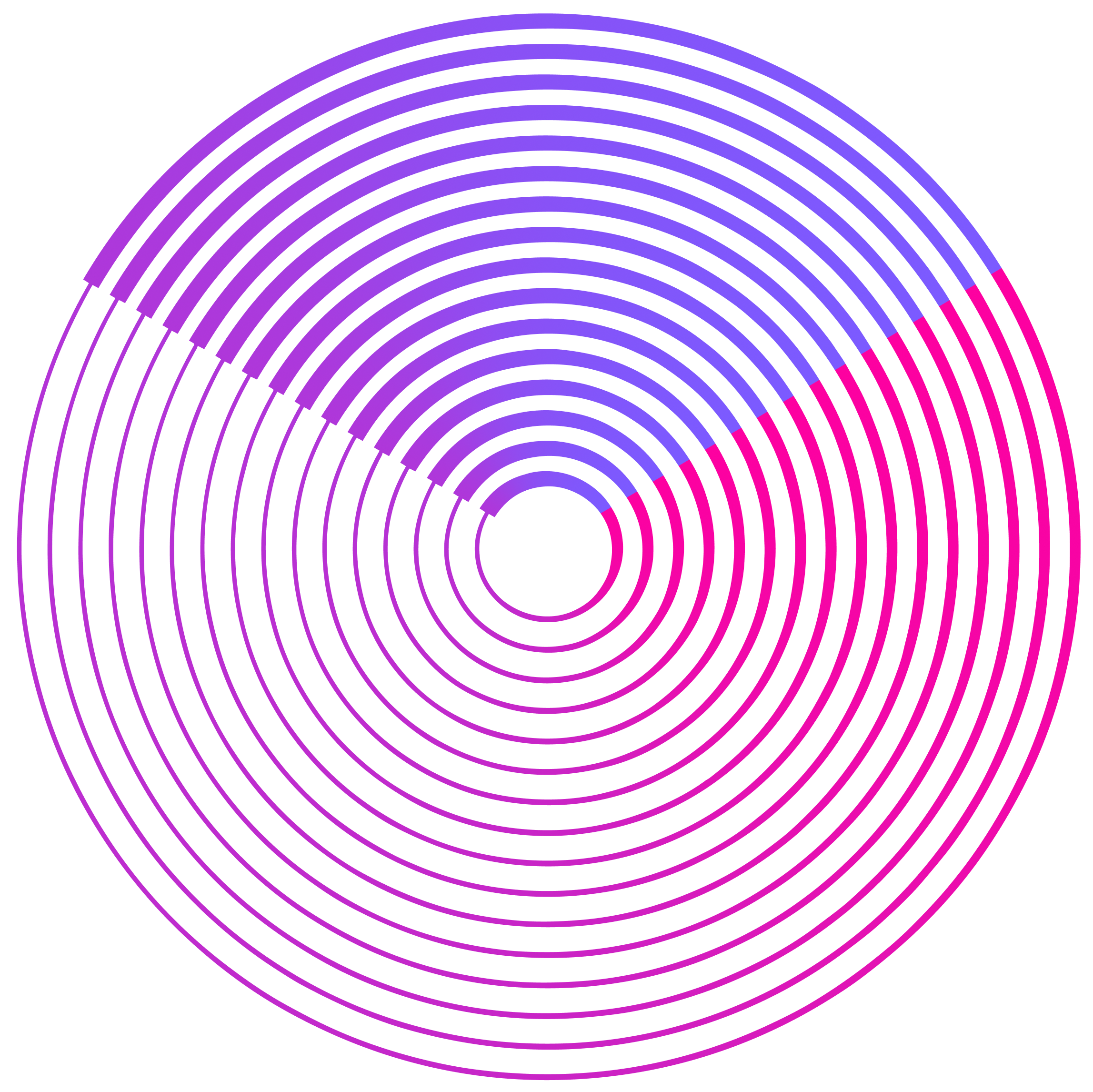 Gradient Circle Background